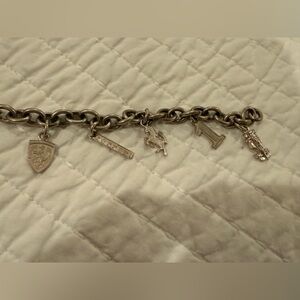 Ferrari Silver Charm Bracelet
